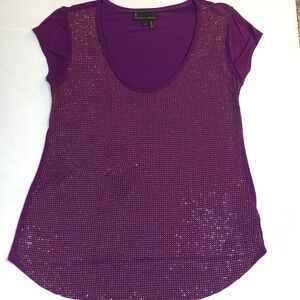 iJeans By Buffalo Purple Top SZ S